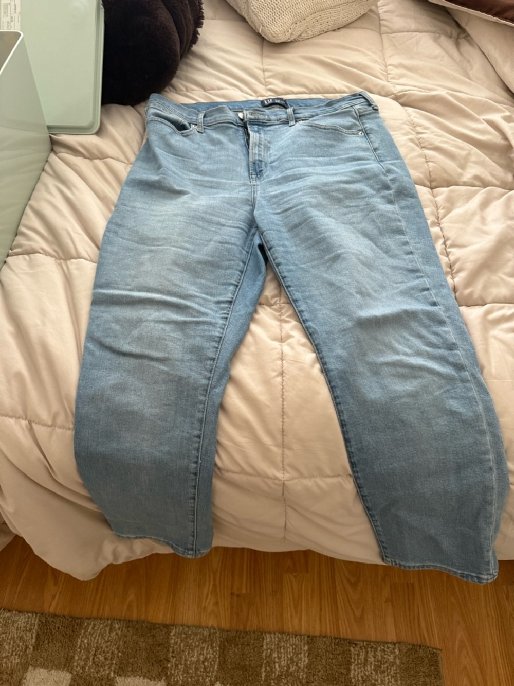 GAP Light Blue Straight Leg Jeans